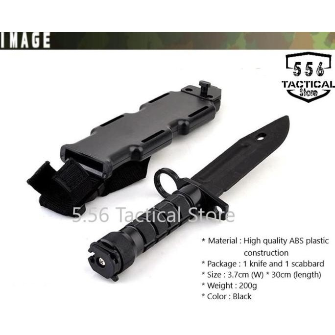 Dummy Plastic M9 Knife BD3229 Terlaris