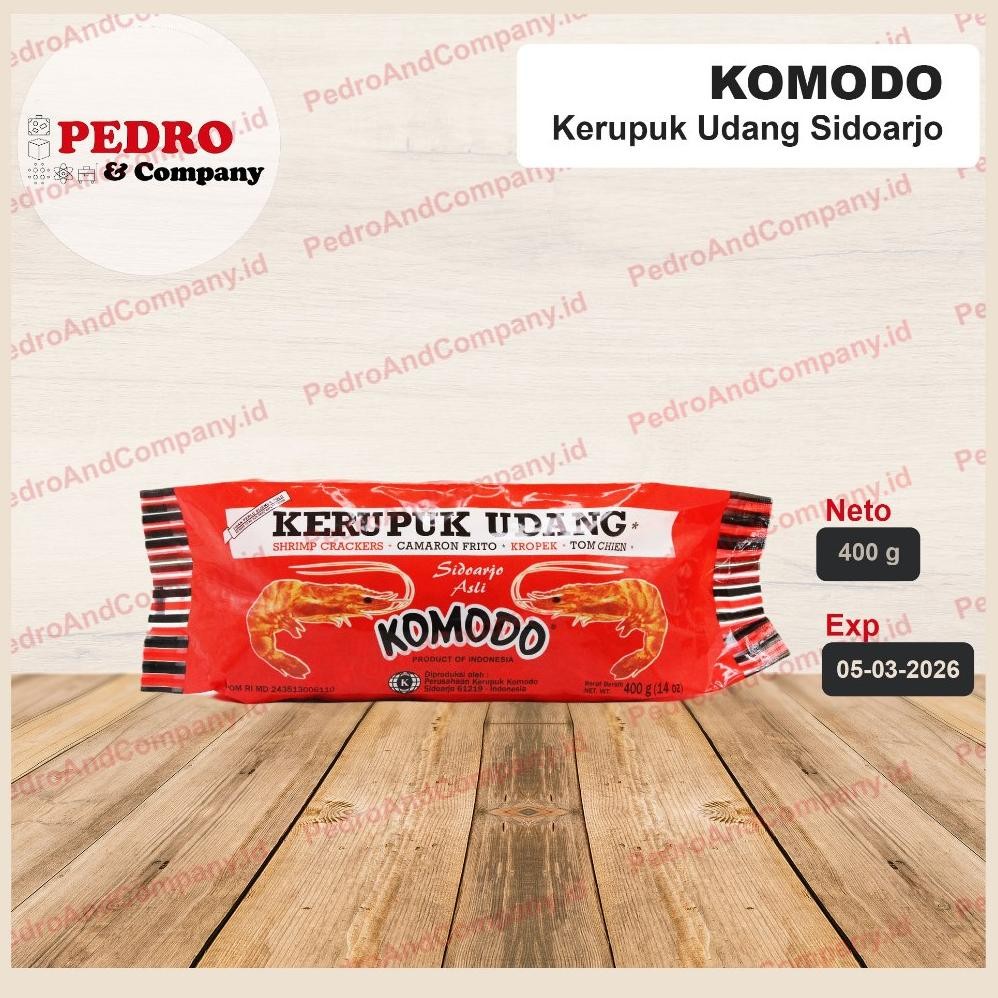 

Komodo kerupuk udang sidoarjo 400 gram- shrimp cracker