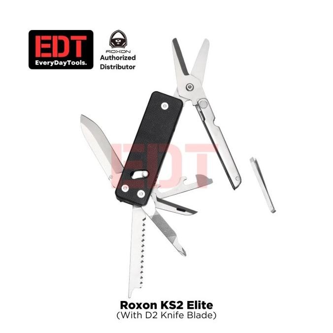 Roxon KS2 Elite | D2 Blade Steel | EDC Multitool KS2E