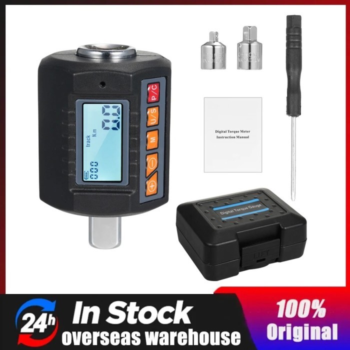 Digital Display Torque Meter Wrench Torque Tester 1/2'' Drive &