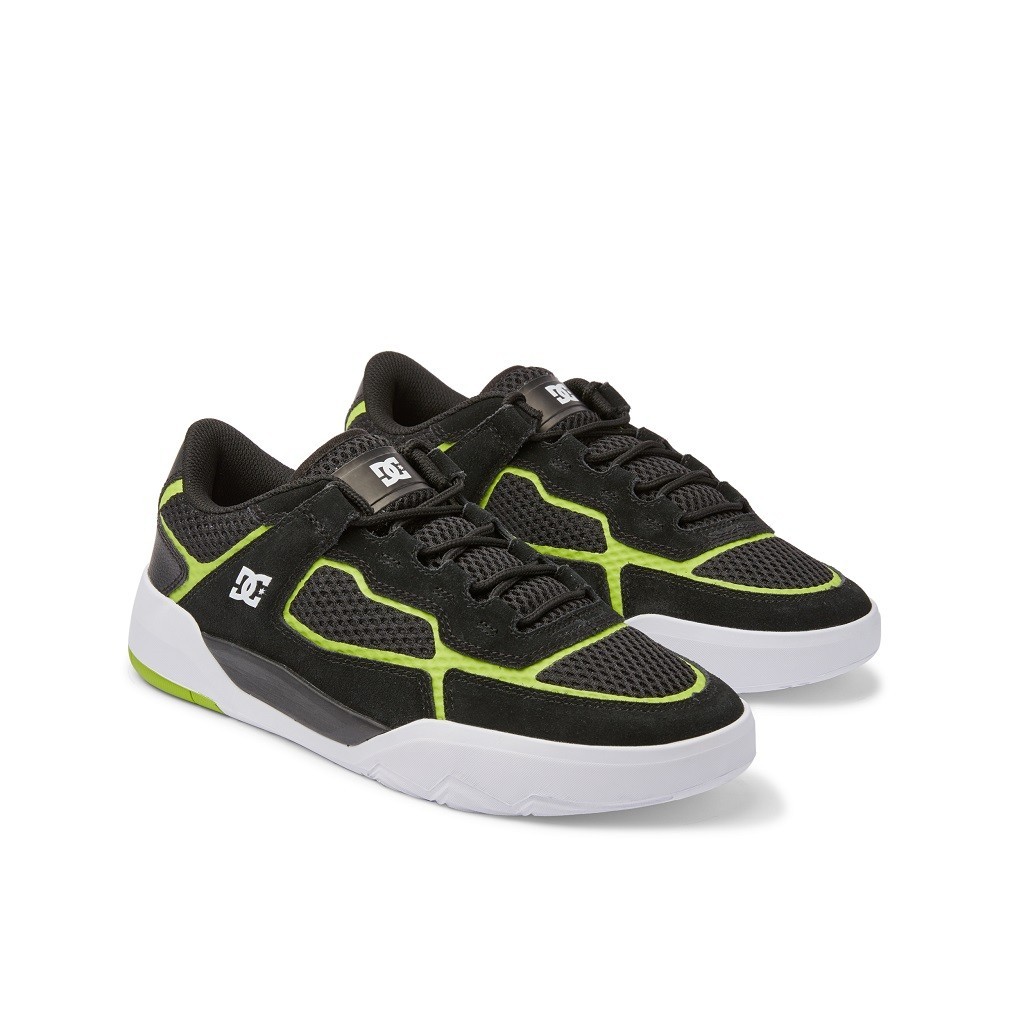 DC Shoes Men DC Metric S Shoes Black/Lime ADYS100634