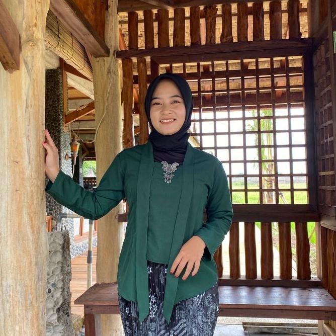 marin kebaya kutu baru polos katun kebaya lengan panjang kebaya moderen kebaya kartini kebaya wisuda