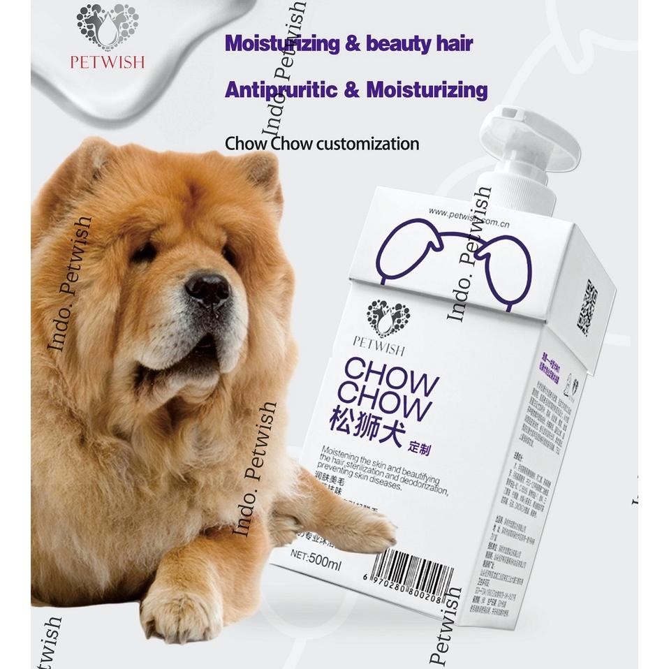 Petwish Shampo Anjing ML - Chow Chow - Dog Shampoo