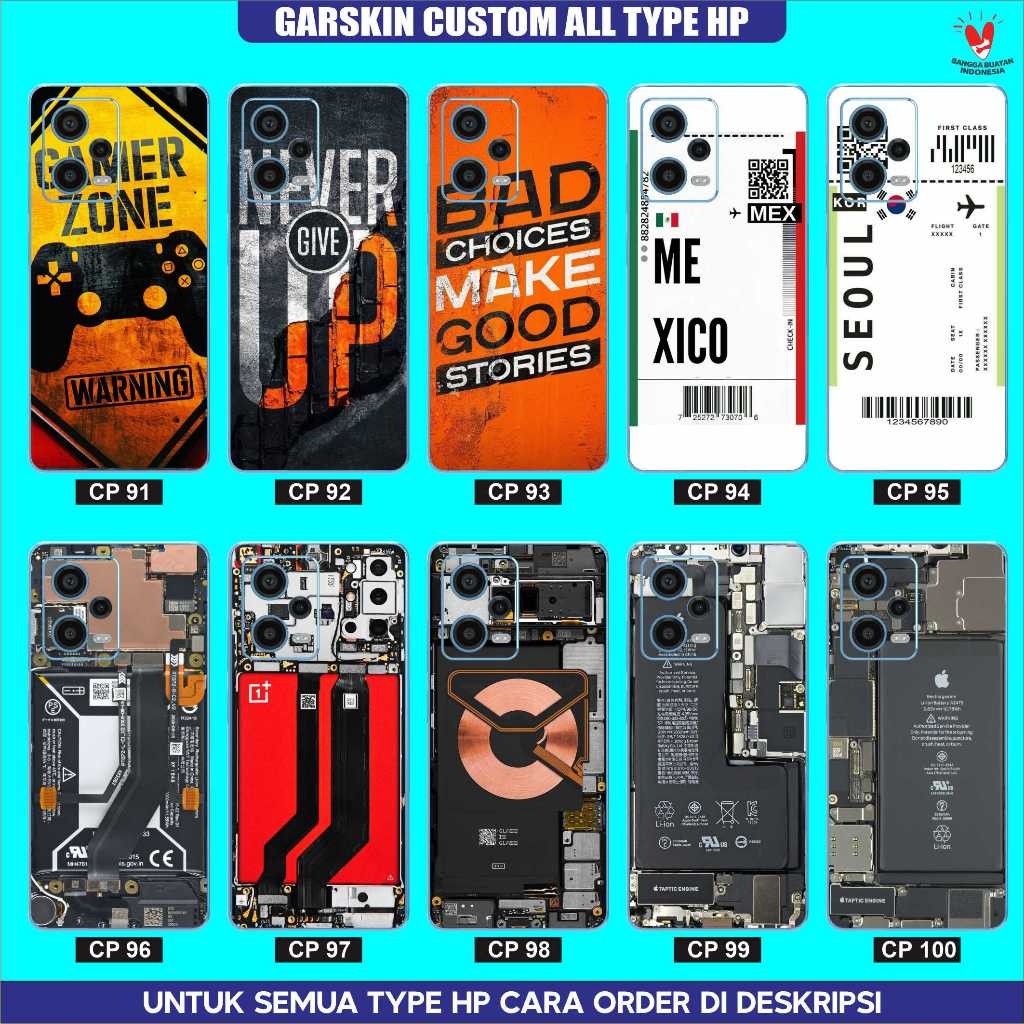 

*PromoTerjangkau* ZTE Nubia Neo Garskin Wrap Stiker Premium / X Casing Case COD