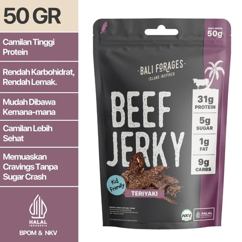 

Teriyaki f Jerky (DENDENG AMERIKA) Makanan Ringan