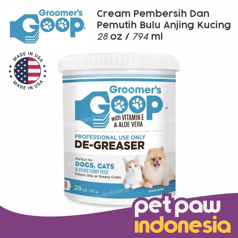 Groomer's Goop Cream Bulu Pembersih Anjing Kucing 794ml