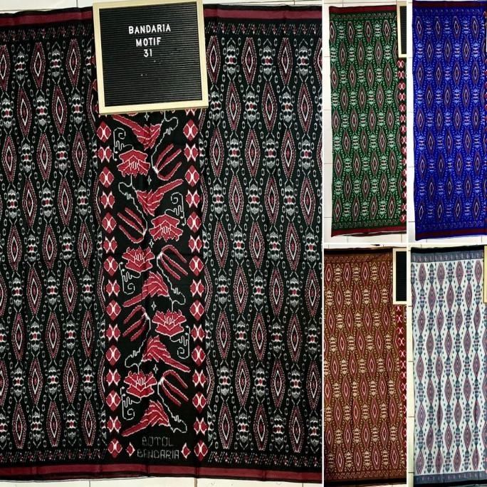 Sarung goyor print botol bandaria | Kain sarung goyor bandaria