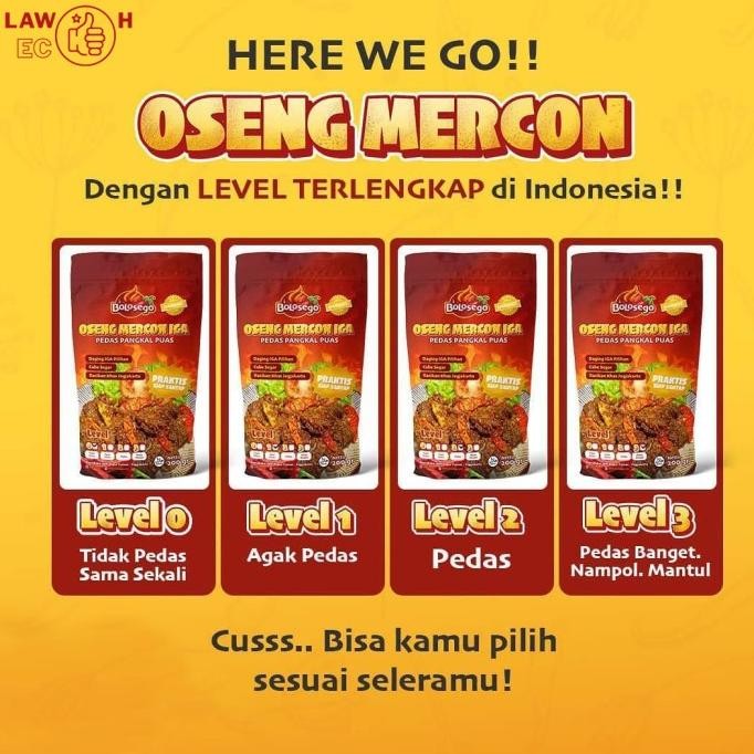 

BOLOSEGO Hemat Combo 1 - Oseng Mercon Daging Iga Sapi + Tuna Suwir
