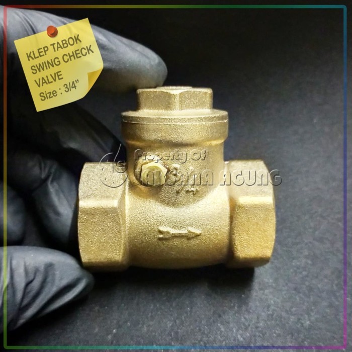 Klep Tabok 3/4 Kuningan