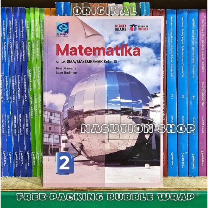 

Buku Matematika Kelas 1 2 3 / 10 11 12 SMA Grafindo Kurikulum Merdeka