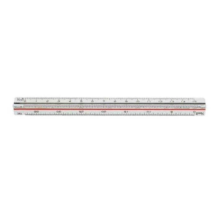

Shinwa Triangle Scale A-15 15cm For Real-Estate Surveyor-74969