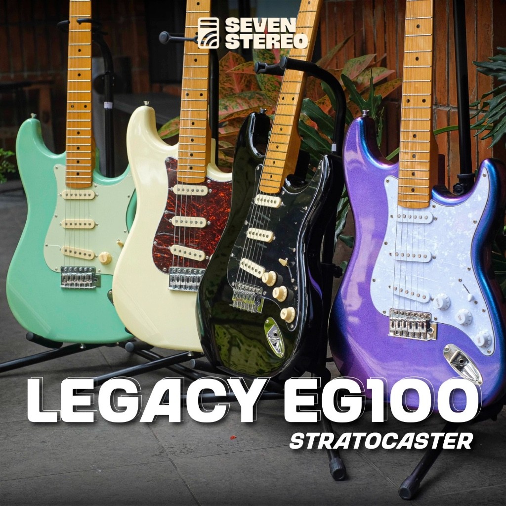 Legacy EG100 EG-100 Stratocaster Guitar Electric
