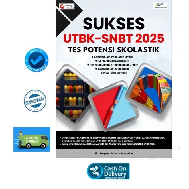 

BUKU SUKSES UTBK-SNBT 2025 : TPS (TES POTENSI SKOLASTIK) - oRIGINAL GO
