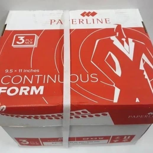 

kertas komputer continuous form 3ply 9,5x11 paperline warna