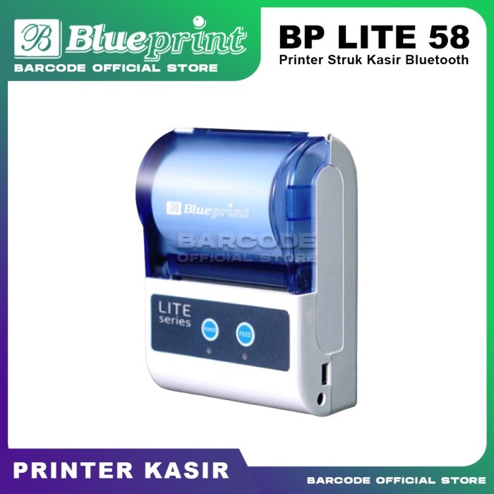 

TERLARIS! BLUEPRINT BP-LITE58 PRINTER BLUETOOTH CETAK KERTAS & LABEL THERMAL 58