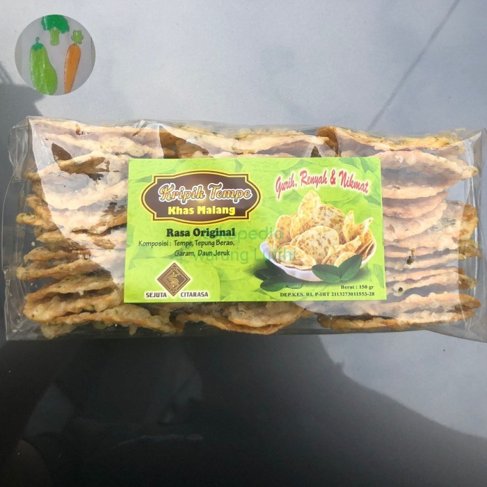 

HOT SALE! Keripik Tempe Khas Malang 150gr