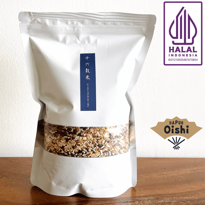 

16 MULTIGRAIN RICE MIX REFILL NASI SEHAT VEGAN QUINOA BERAS MERAH