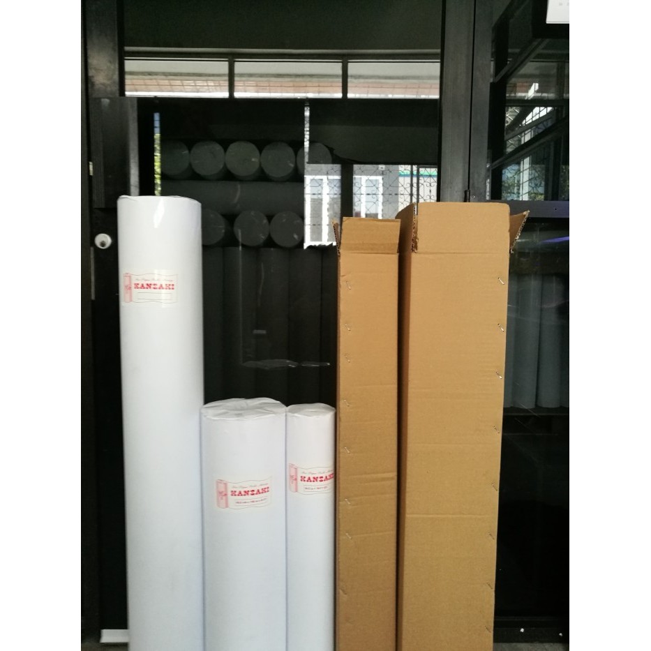 

KERTAS ART CARTON ROLL 230 GSM A0 (36") 50 M (GROSSIR 10 Roll)