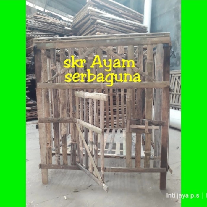 Kandang ayam serba guna satu set khusus ojol grab gojek saja