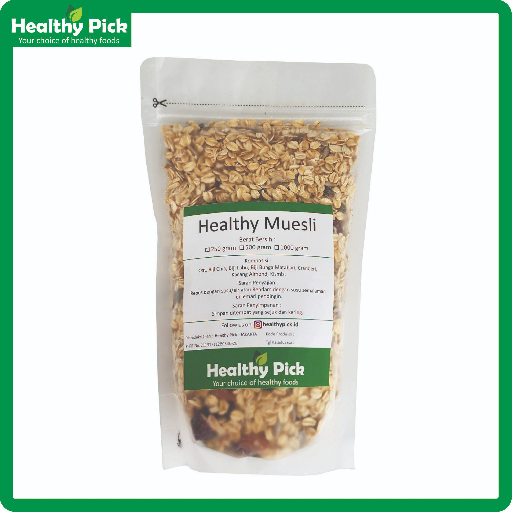 

Muesli Super Healthy Food 250 gr W7X9