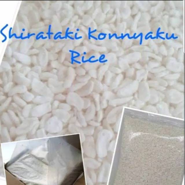 

Beras Shirataki 250gr Konnyaku Rice Low Carbs, Rendah Kalori R8E50