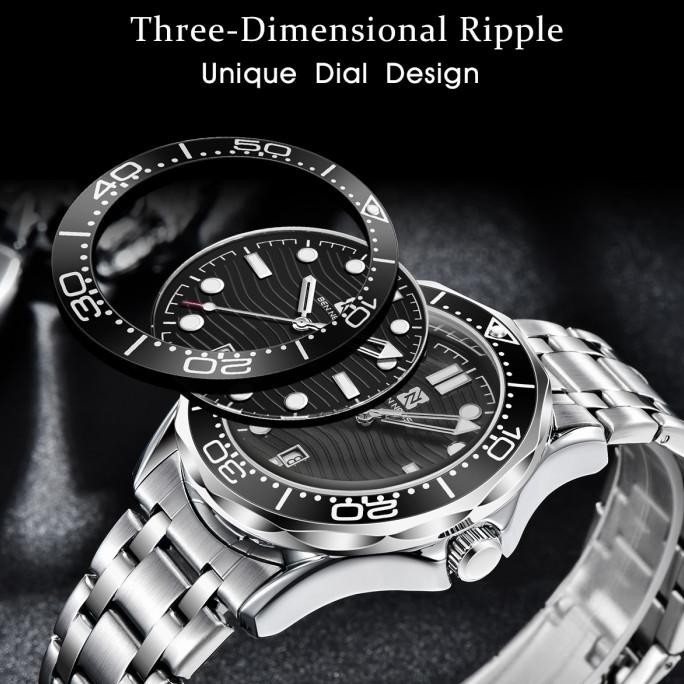 Jam Tangan BEN NEVIS Jam Tangan Pria bergaya Sporty Terlaris