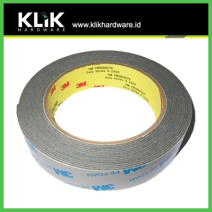 

Double Tape 3M PE Foam - Isolasi Double Tape Busa 24 mm x 4.5 meter