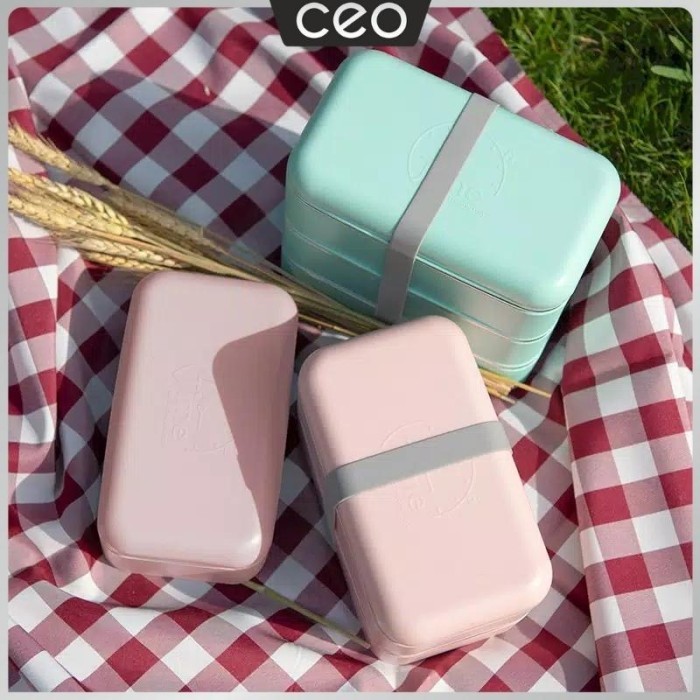 CEO Kotak Bekal Susun Stainless Sus 304 Kotak Makan Minimalis