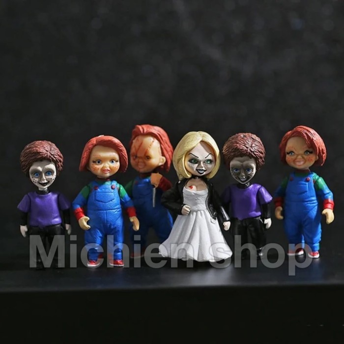 Gantungan Kunci Chucky Doll Child'S Play Takara Tomy Art Boneka Horor