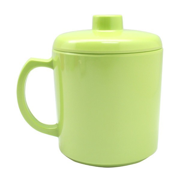 (BISA COD) Gelas Gagang Melamin Besar Tutup 600 ml B0204 GOLDEN DRAGON Melamine