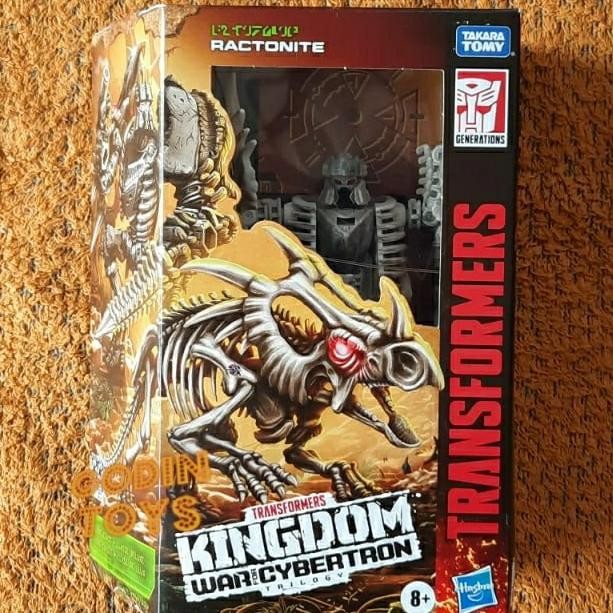 Transformers Ractonite Kingdom War Cybertron WFC Hasbro