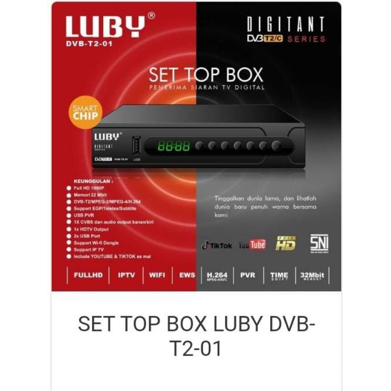 Set top box luby/STB luby