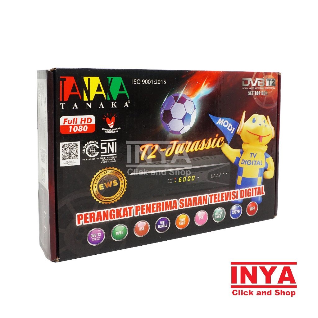 Set Top Box STB TV Digital Tanaka T2 - Receiver