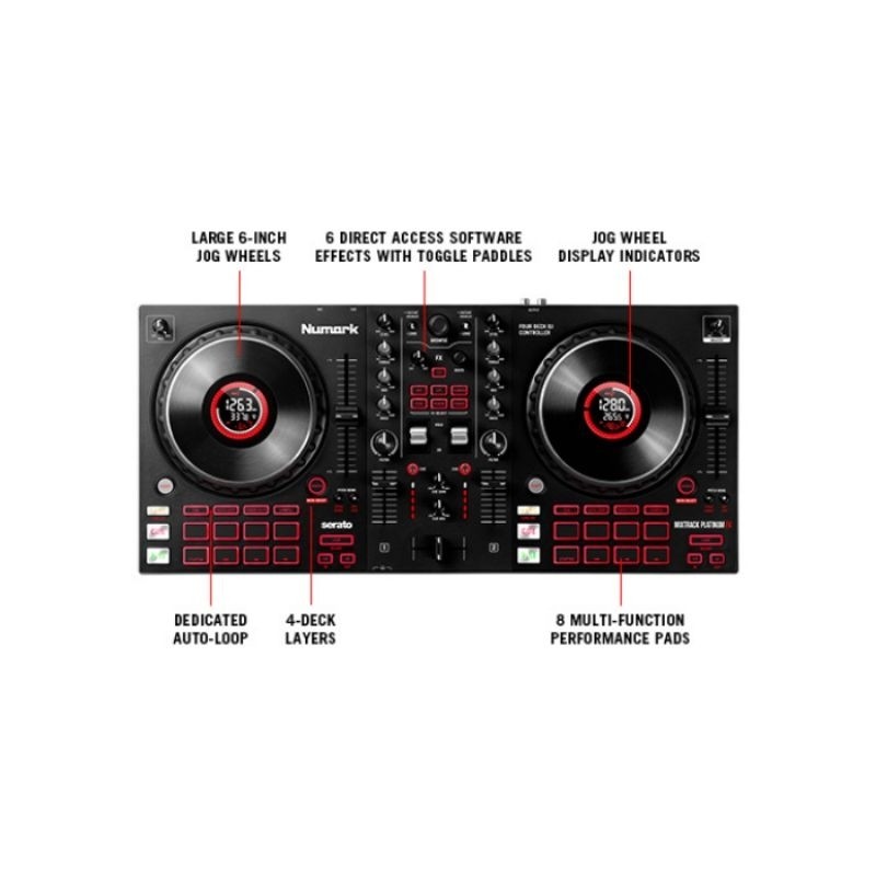 NUMARK MIXTRACK PLATINUM FX Dj Controller