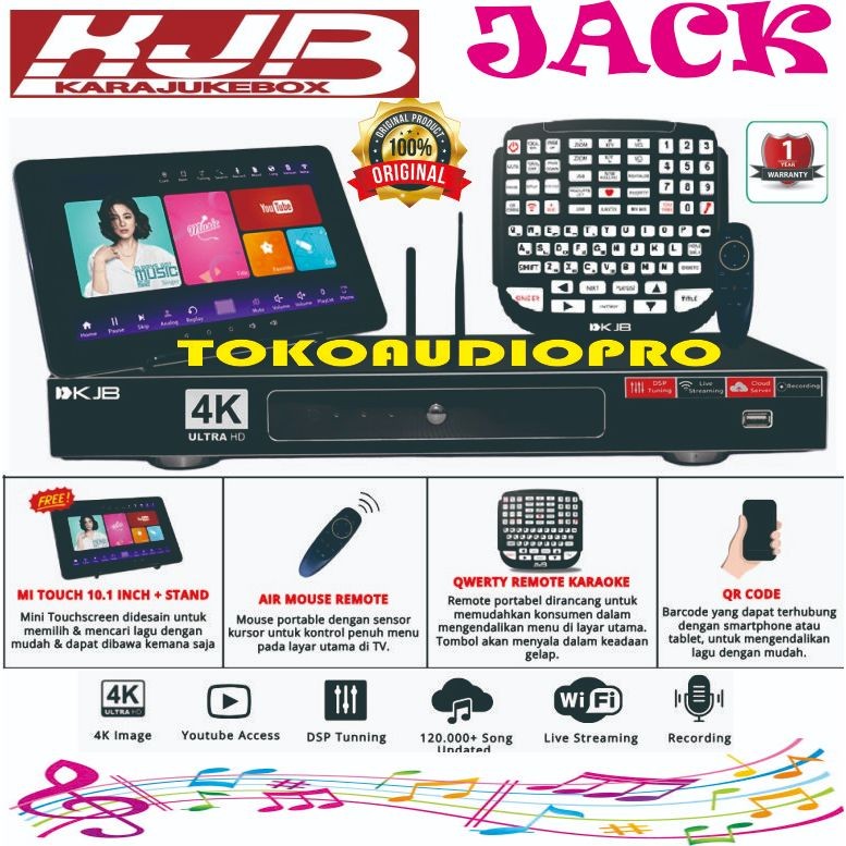 Karaoke KJB Jack Karaoke Streaming Online Kjb Jack Mesin Karaoke 4k