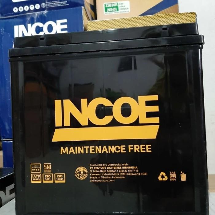 Aki Accu Mobil Agya, Ayla, Calya, Sigra Ns40Zl Incoe Mf Aki Kering