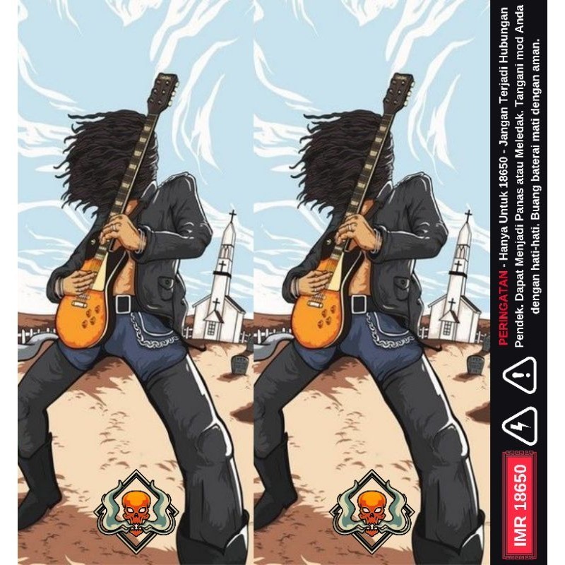 

*PromoTerjangkau* Ambitionstore Stiker Wrap Baterai 18650 Random V1 Series Pelindung Dan Penghias Untuk Segala Merek 36 Garskin Wrap Stiker Premium / X Casing Case COD