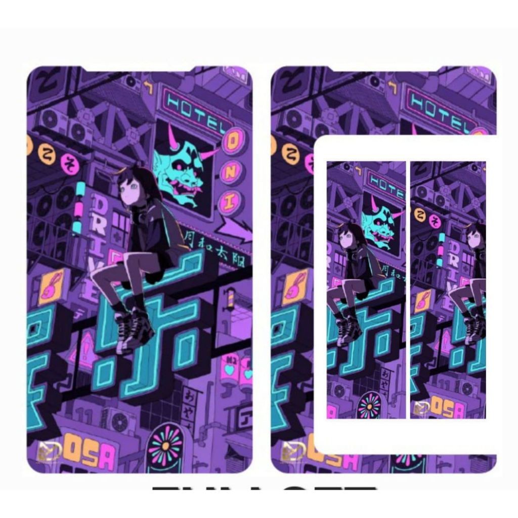 

*PromoTerjangkau* Namikami Stiker Label P200 Kertas Anti Air 021 Garskin Wrap Stiker Premium / X Casing Case COD