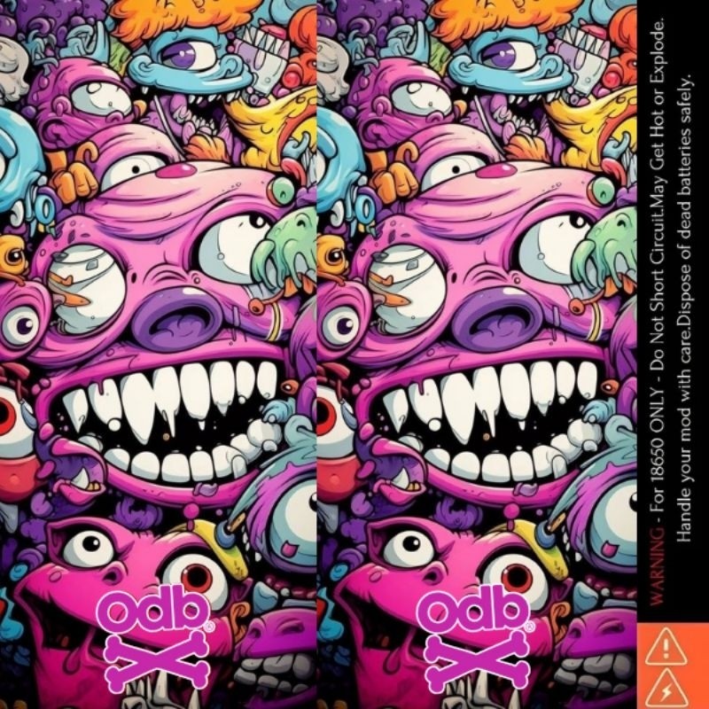 

*PromoTerjangkau* Jaka Stiker Wrap Baterai 18650 Odb X Monster Untuk Melindungxi Dan Mempercantik Battery 31 Garskin Wrap Stiker Premium / Casing Case COD