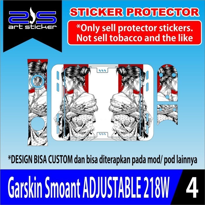 

*PromoTerjangkau* Smo Ant Adjustable 218w Galaxy Garskin Wrap Stiker Premium / X Casing Case COD