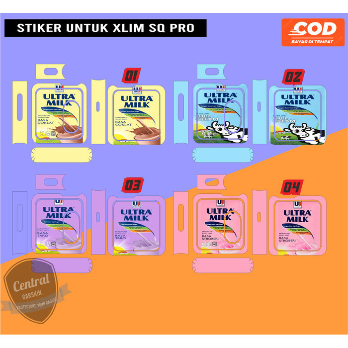 *PromoTerjangkau* Oxva Xlim Sq Pro Ultra 01 Garskin Wrap Stiker Premium / X Casing Case COD