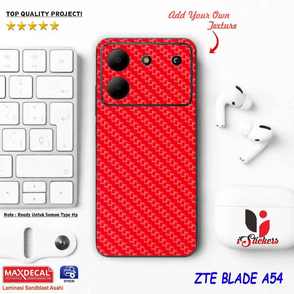 

*PromoTerjangkau* ZTE Blade A54 Garskin Wrap Stiker Premium / X Casing Case COD