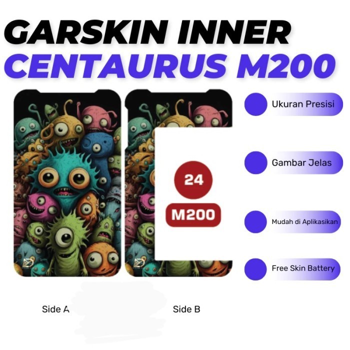 

*PromoTerjangkau* Stiker Inner M200 10 Garskin Wrap Premium / X Casing Case COD