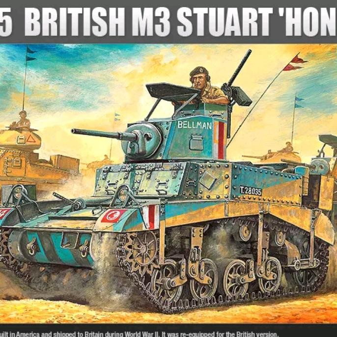 1/35 M3 Stuart Honey academy model kit mokit