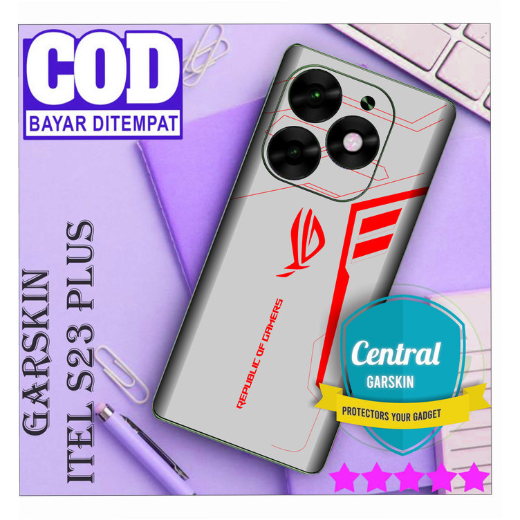 

*PromoTerjangkau* Itel S23 Garskin Wrap Stiker Premium / X Casing Case COD