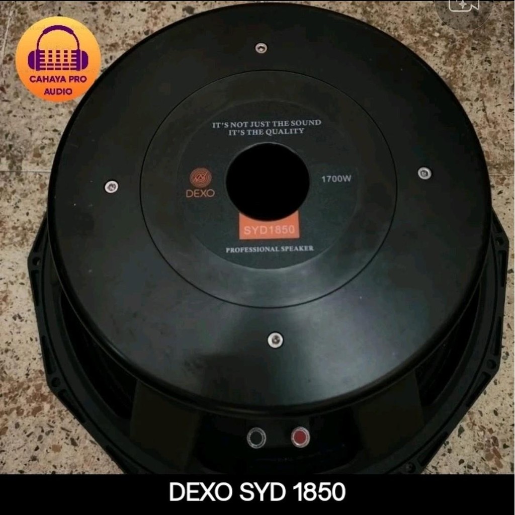 Speaker DEXO SYD 1850 SYD1850 (18 Inch) PD1850 Original DEXO Voice Coil 5 Inch