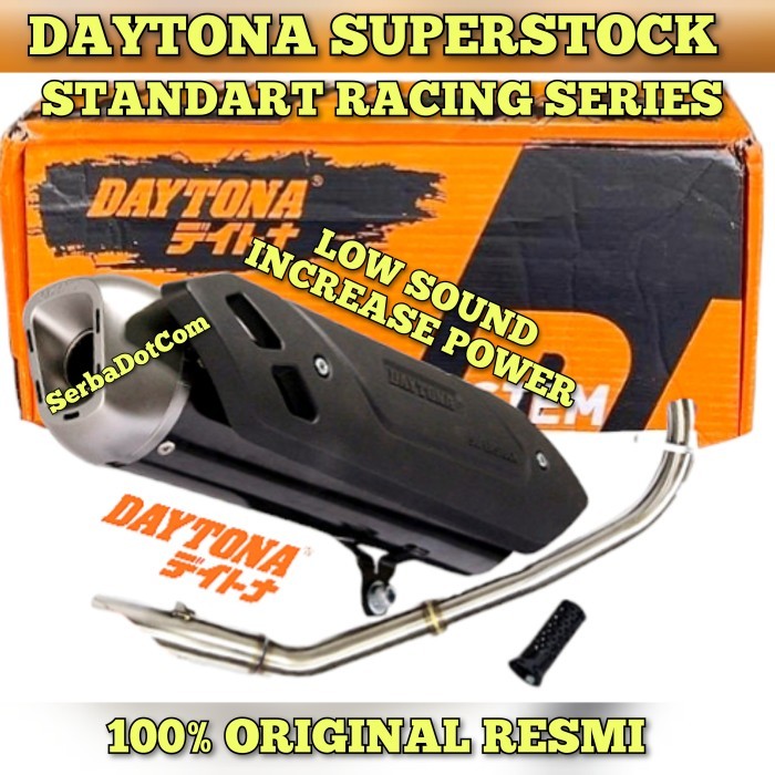 Cepat Dan Mudah Knalpot Daytona Superstock Nmax Aerox New Old Pcx Vario 125 150 160