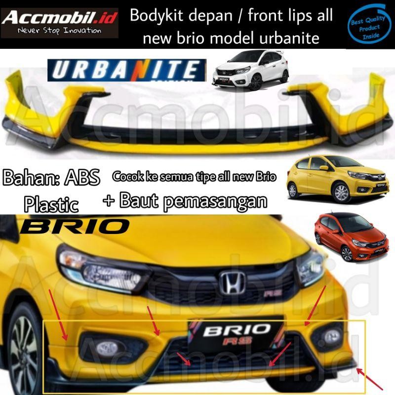 Body Kit Depan Front Lips All New Brio Model Urbanite