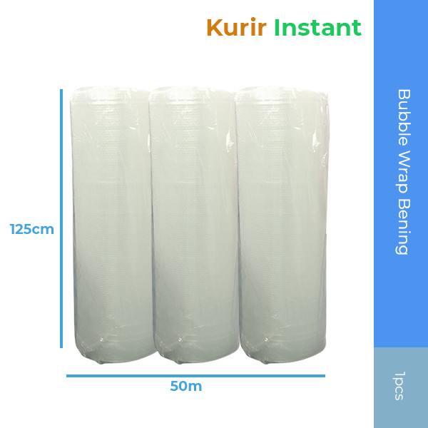 

Bubble Wrap Bening 1 Roll Ukuran 125cm X 50m