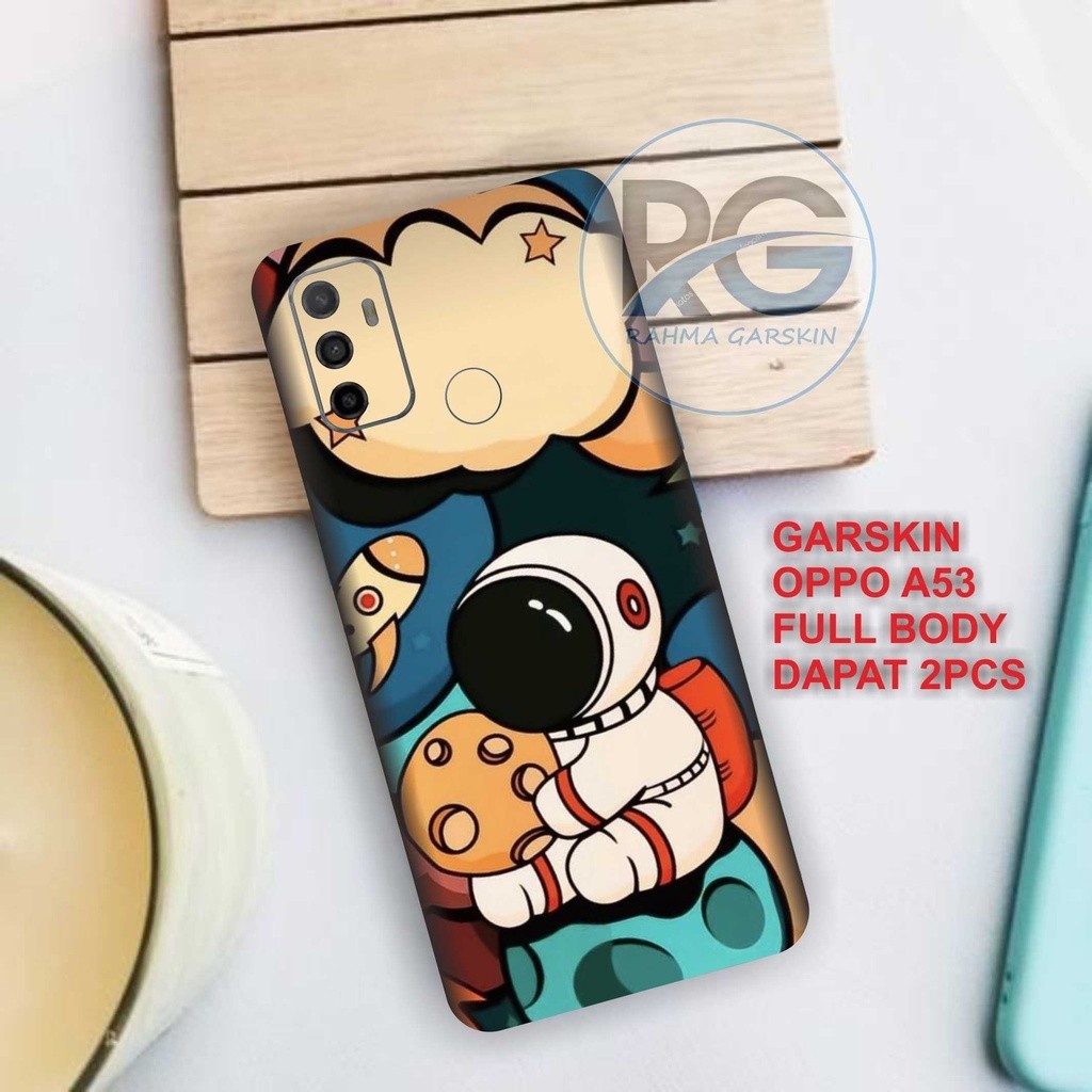 

*PromoTerjangkau* Oppo A53 Garskin Wrap Stiker Premium / X Casing Case COD